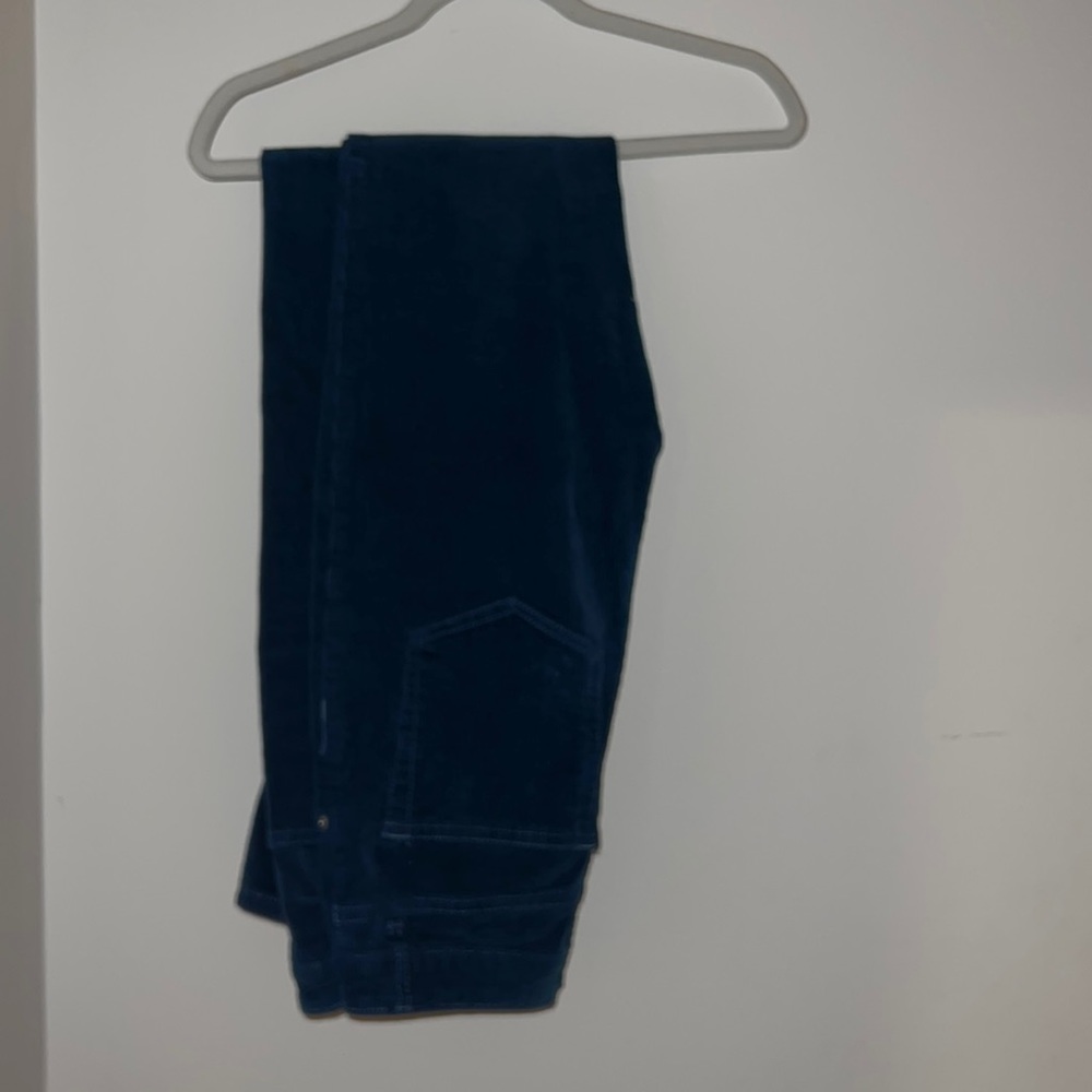 DARK TEEL FLARE JEANS